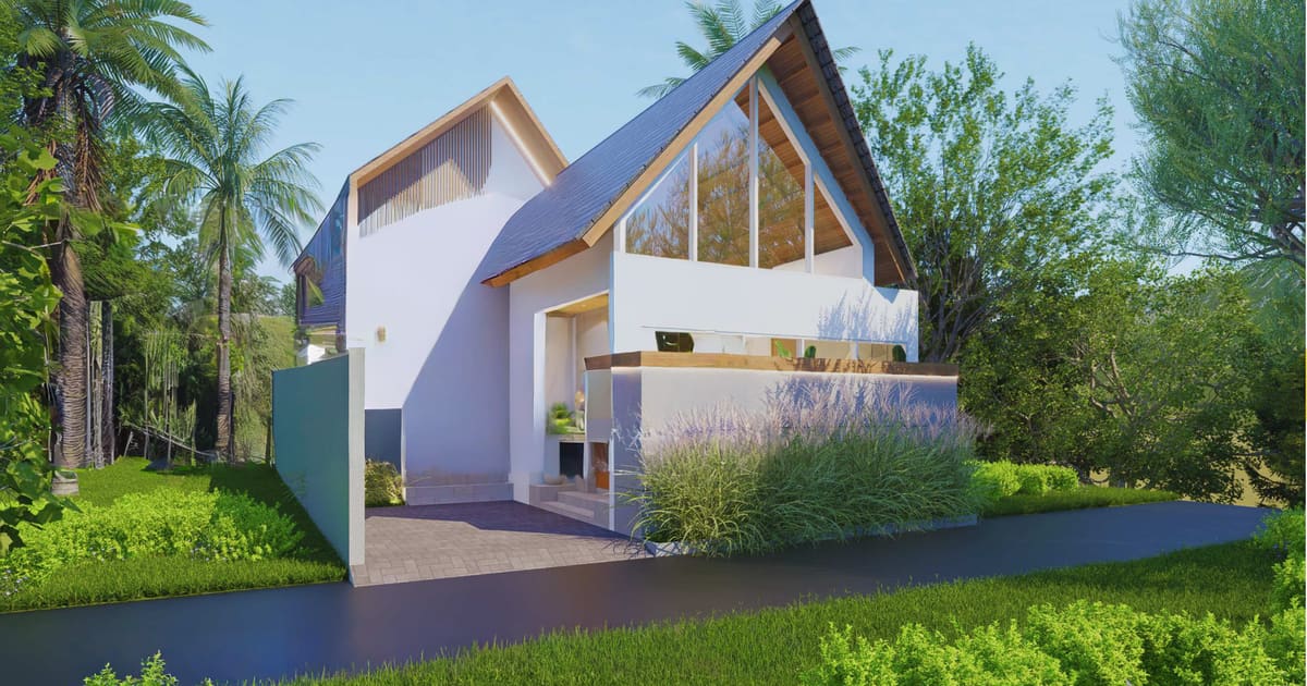 Freehold Villa New Tropical Private Home In Ungasan (Type 110 M²) in Ungasan