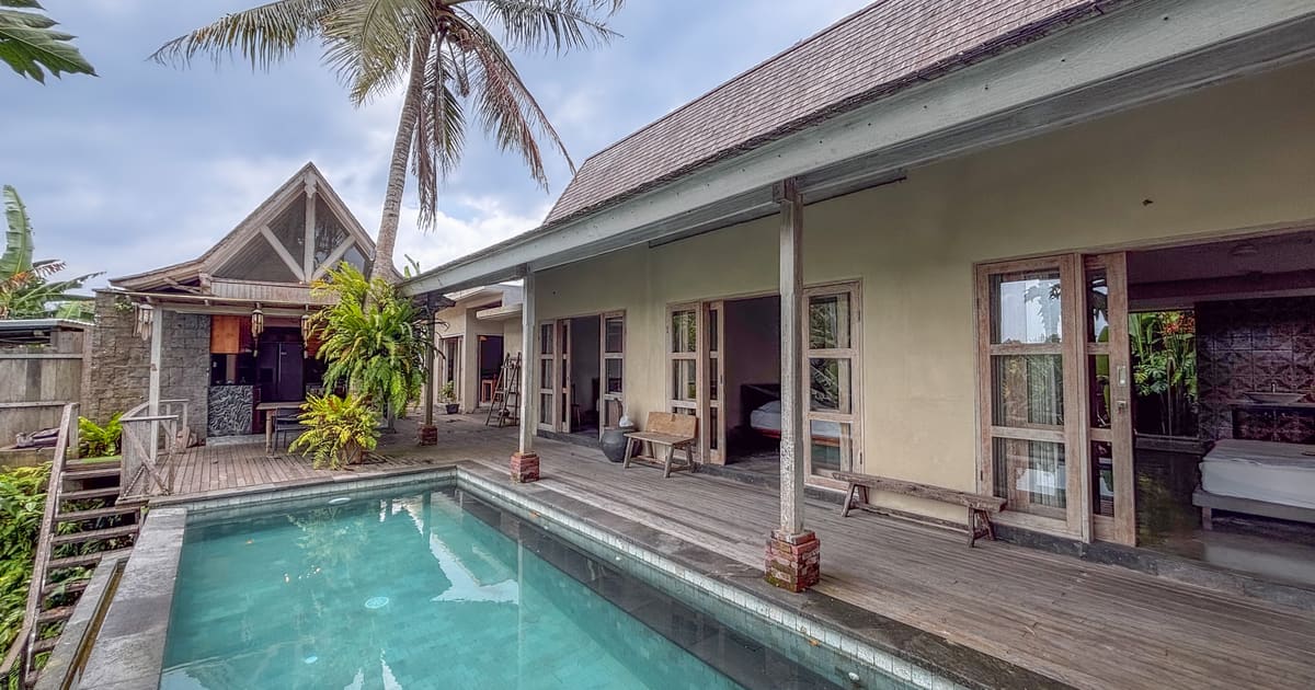 Freehold Villa Ketewel Riverside Home – 4,3 Are in Gianyar