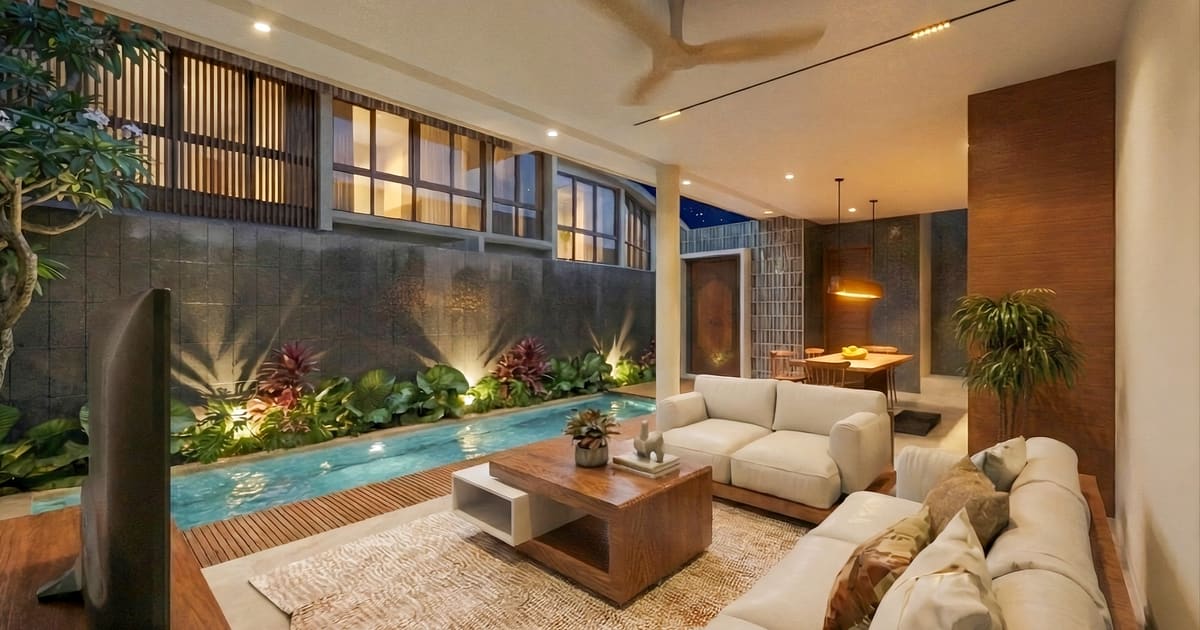 Freehold Property Modern Contemporer Villa In Cepaka in Kaba-Kaba / Cepaka