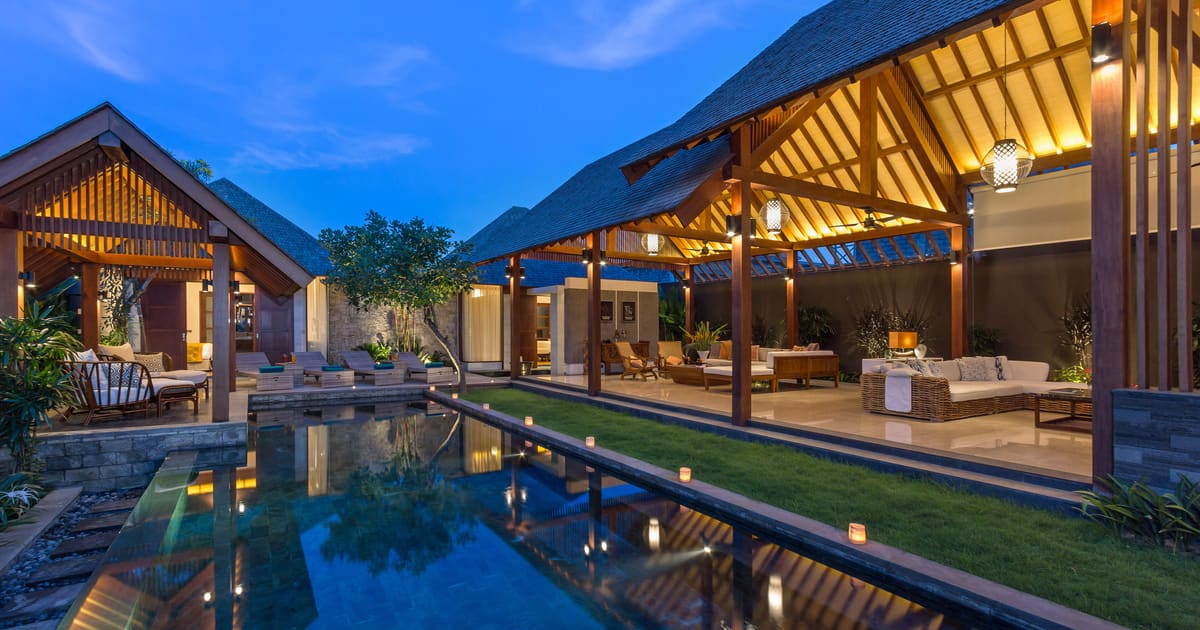Vila Hak Milik   Villa Mewah 4 Kamar Tidur Di Umalas Dengan Lahan Luas 900 Sqm Dan Private Pool in Umalas