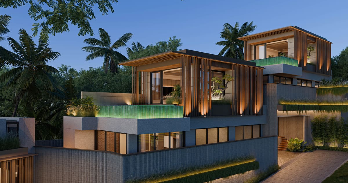 Freehold Villa Exclusive Ocean View Villas In Ungasan – Luxury 2 & 3 Bedroom Private Villas Near Pandawa & Melasti Beach in Ungasan