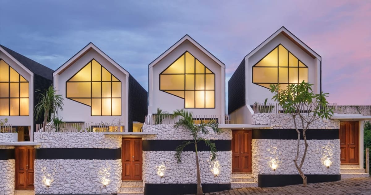 Vila Hak Milik Modern Tropical Villa Uluwatu Dengan Workspace & Pool in Uluwatu