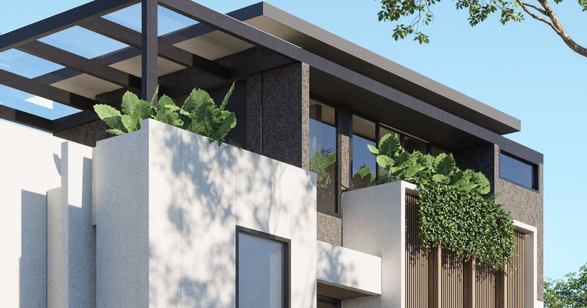 Vila Hak Milik Villa Tropis Modern Di Ungasan in Ungasan