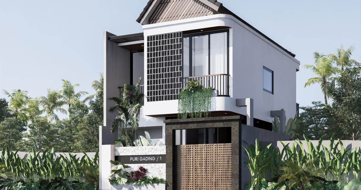 Freehold Property Modern Tropical Villa Freehold Di Jimbaran in Jimbaran