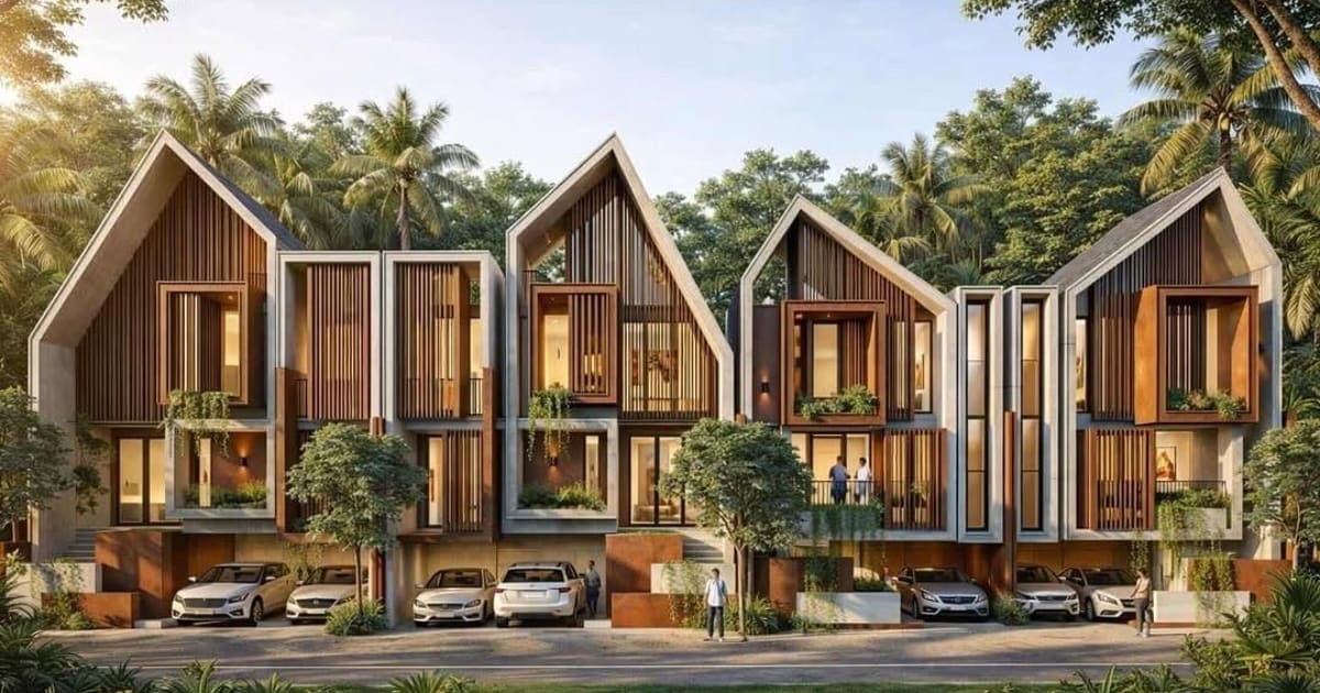 Freehold Property Luxury 3-Storey Residence In Jl. Tukad Badung Renon in Renon