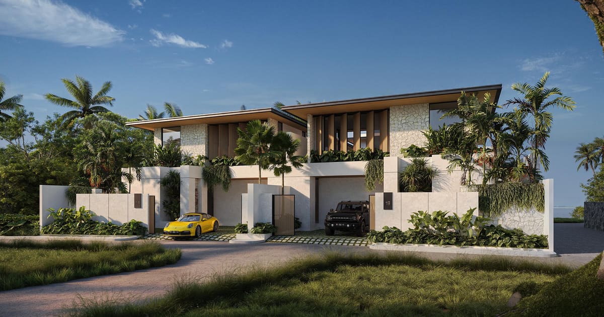Vila Hak Milik Villa Freehold 3 Kamar Tidur Modern Tropis Di Ungasan – Fully Furnished in Ungasan