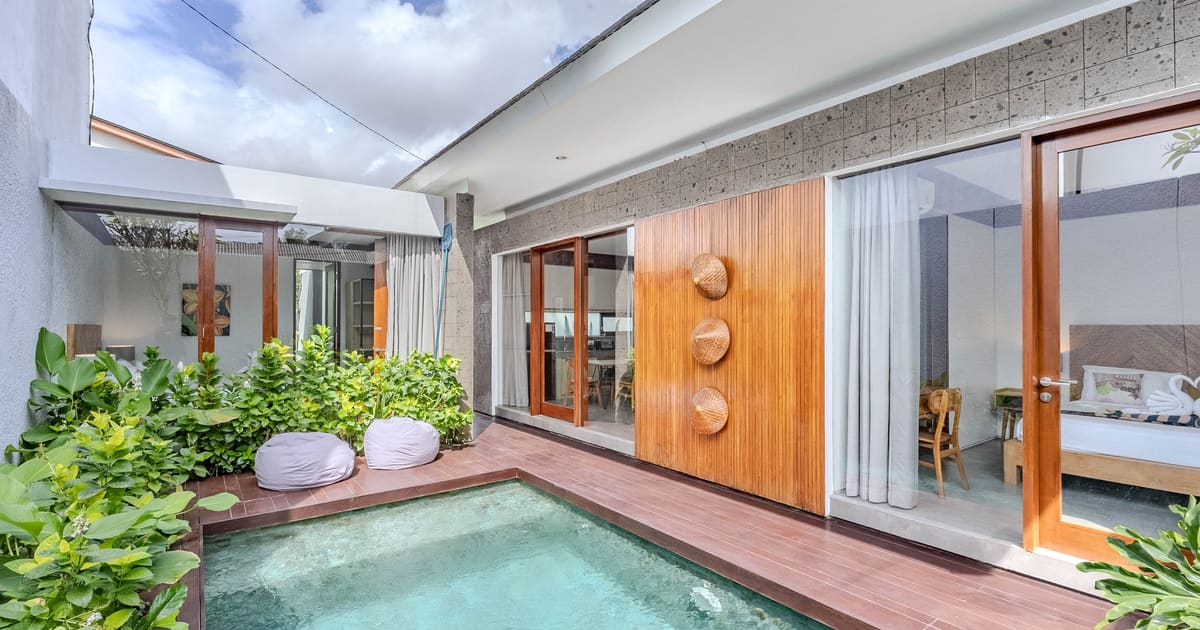 Freehold Property Modern Tropical 2-Bedroom Villa With Private Pool In Ubud in Ubud