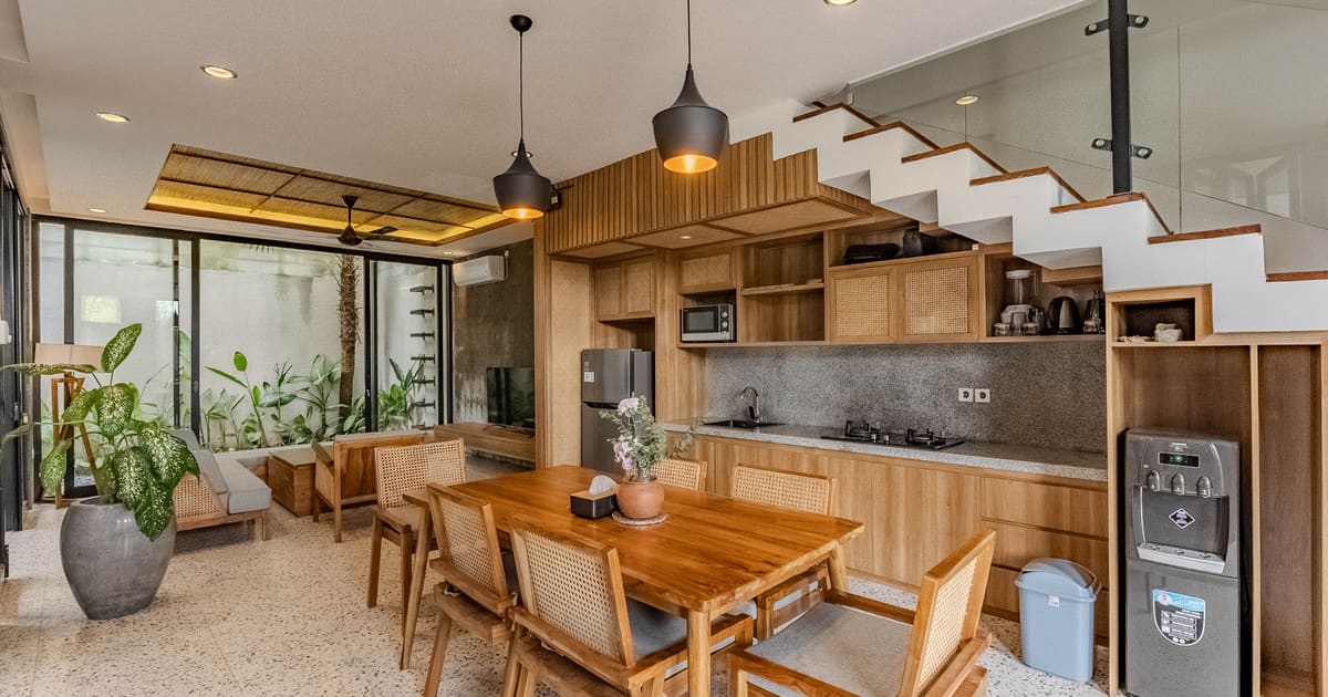 Freehold Property Modern Tropical Villa With Ricefield View In Ubud in Ubud