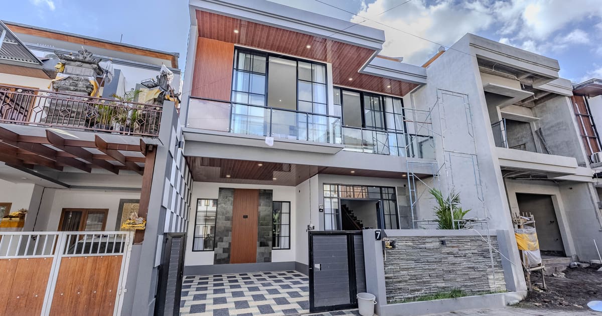 Properti Hak Milik Rumah Modern Minimalis 3kt Di Denpasar Barat in Denpasar Barat