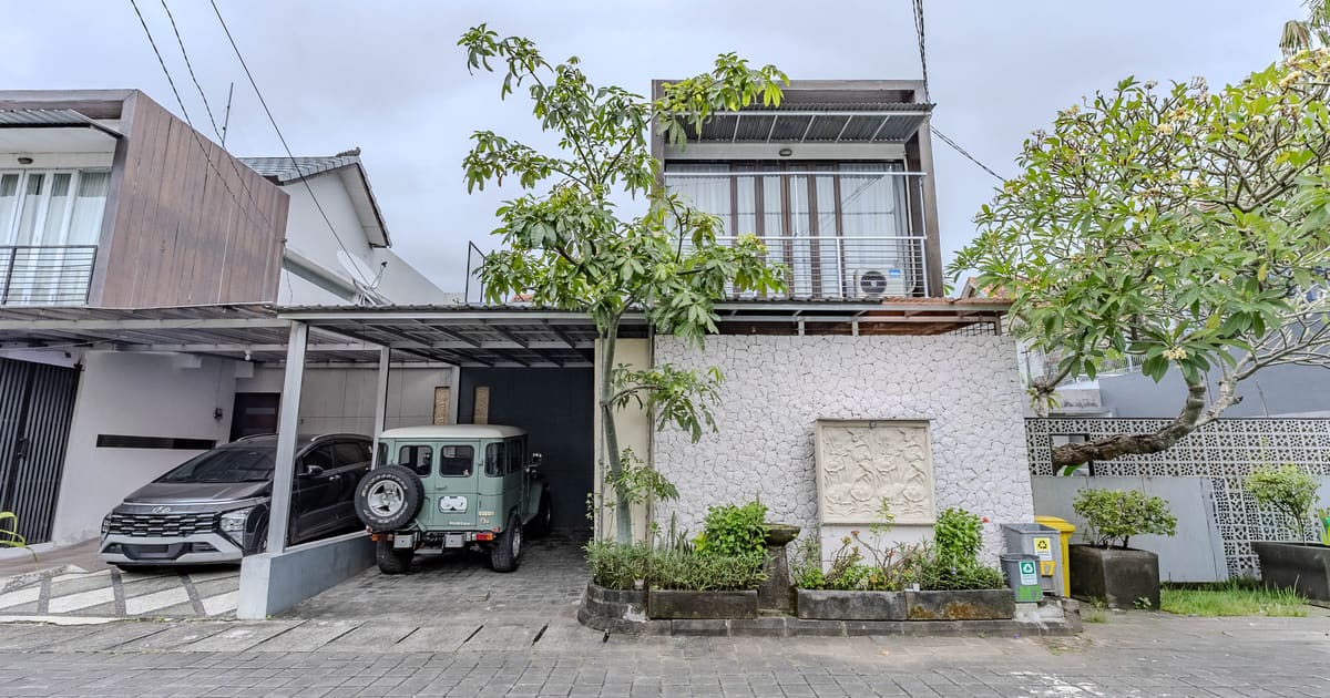 Properti Hak Milik Rumah Modern 3br Dalam Complex Gated Di Sunset Road in Kuta
