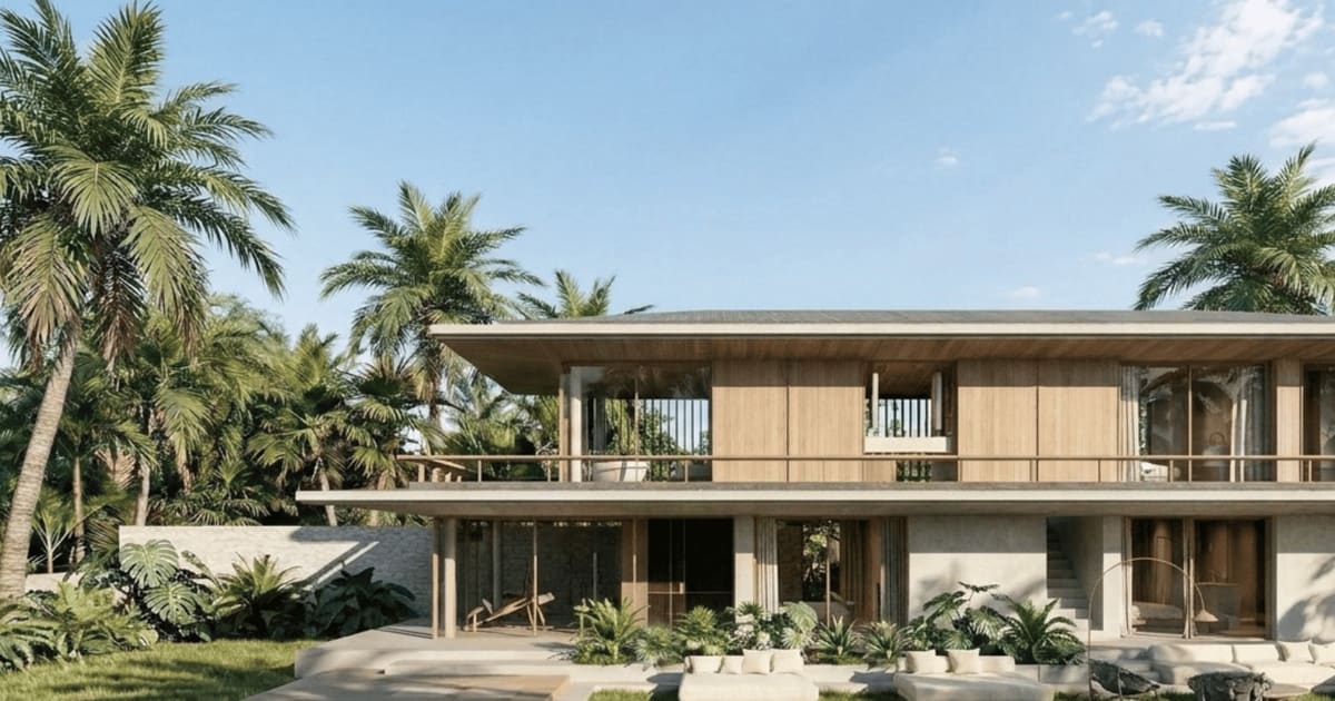 Vila Hak Milik Villa Mewah 4 Kamar Tidur Dengan Ruang Tamu Terbuka Panoramik Dan Fasilitas Kesehatan Lengkap in Pecatu