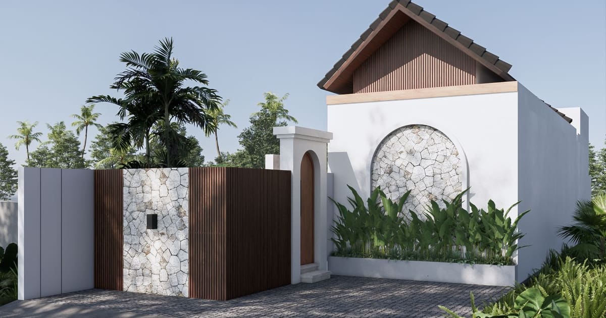 Vila Hak Milik Modern Tropical 2-Bedroom Freehold Villa In Tabanan Near Nyanyi & Kedungu in Tabanan 