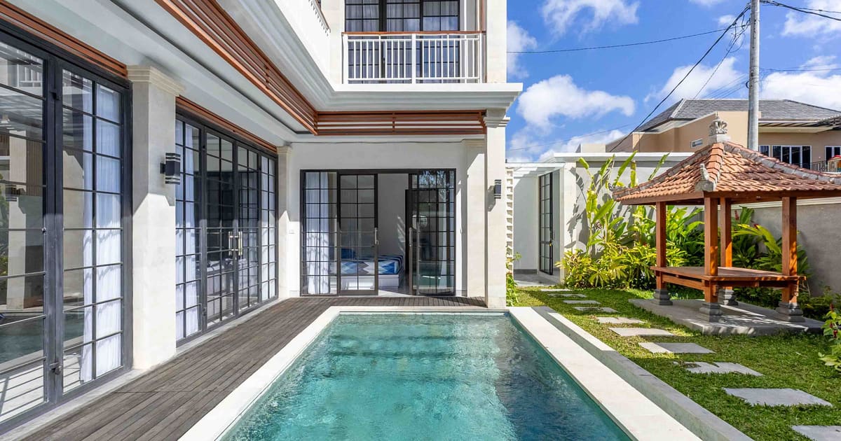 Vila Hak Milik Semi Villa Baru Dengan Bonus Lahan Luas Di Samping Rumah in Jimbaran