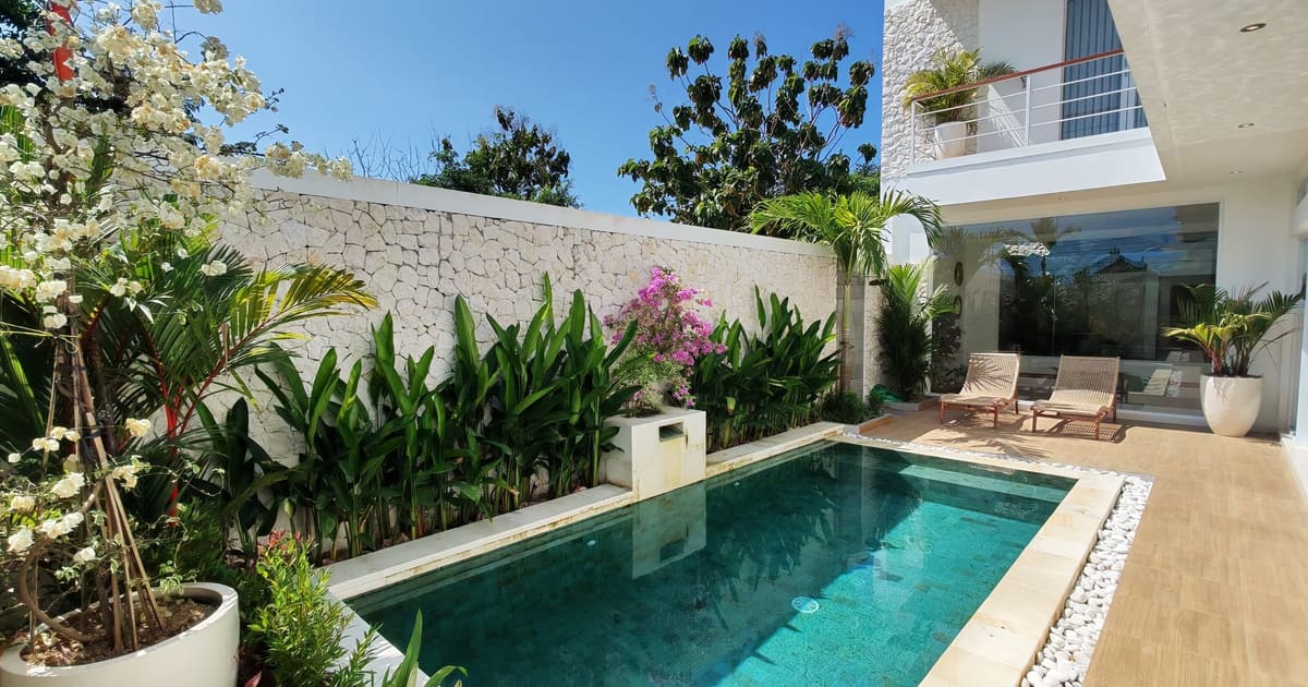 Vila Hak Milik Freehold (Hgb) 2 Bedroom Modern Villa With Pool & Rooftop – Kutuh in Ungasan