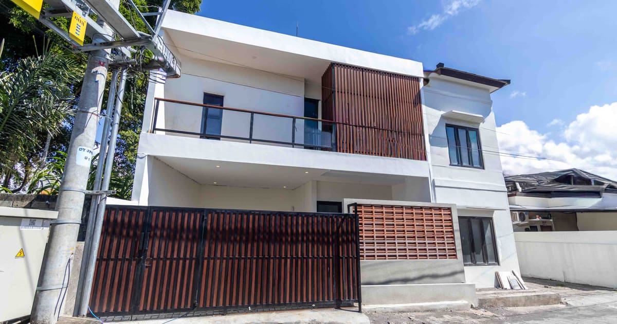 Freehold Property Modern Minimalist House Near Central Sanur in Denpasar Timur