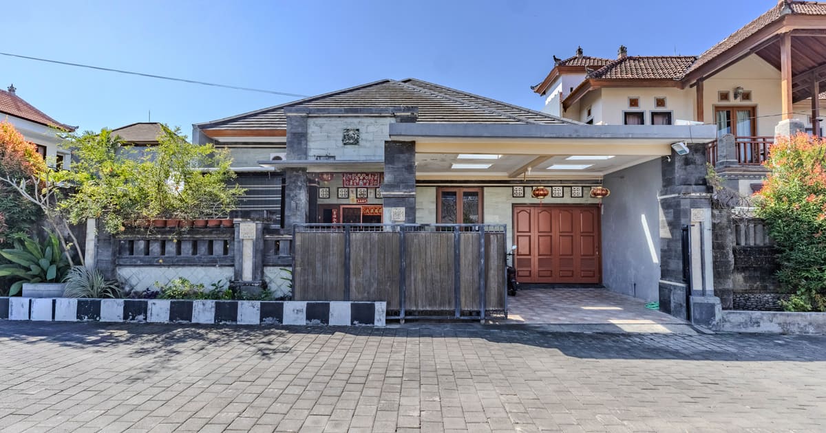 Properti Hak Milik Rumah Keluarga Modern 4kt Di Tukad Balian in Renon