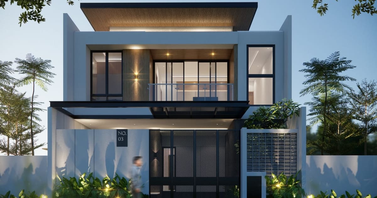 Freehold Property Modern 4-Bedroom House In Sidakarya – On Progress in Denpasar Selatan