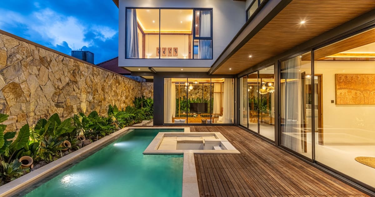 Vila Hak Milik Luxury Designer Tropical Villa Di Seminyak – Selesai Dibangun Maret 2026 in Seminyak