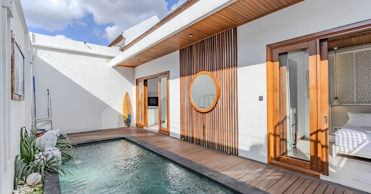 Vila Hak Milik Villa Modern 3kt Full Furnished Di Canggu in Canggu