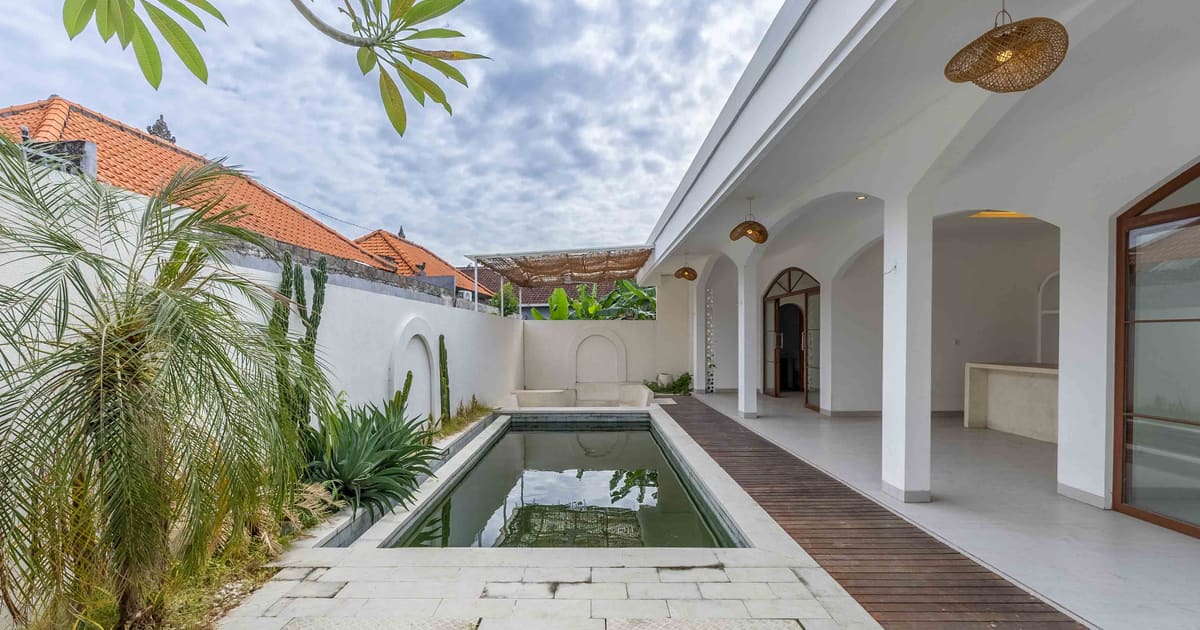 Vila Hak Milik Villa Modern Di Babakan, Canggu Dengan Bonus Tanah in Canggu