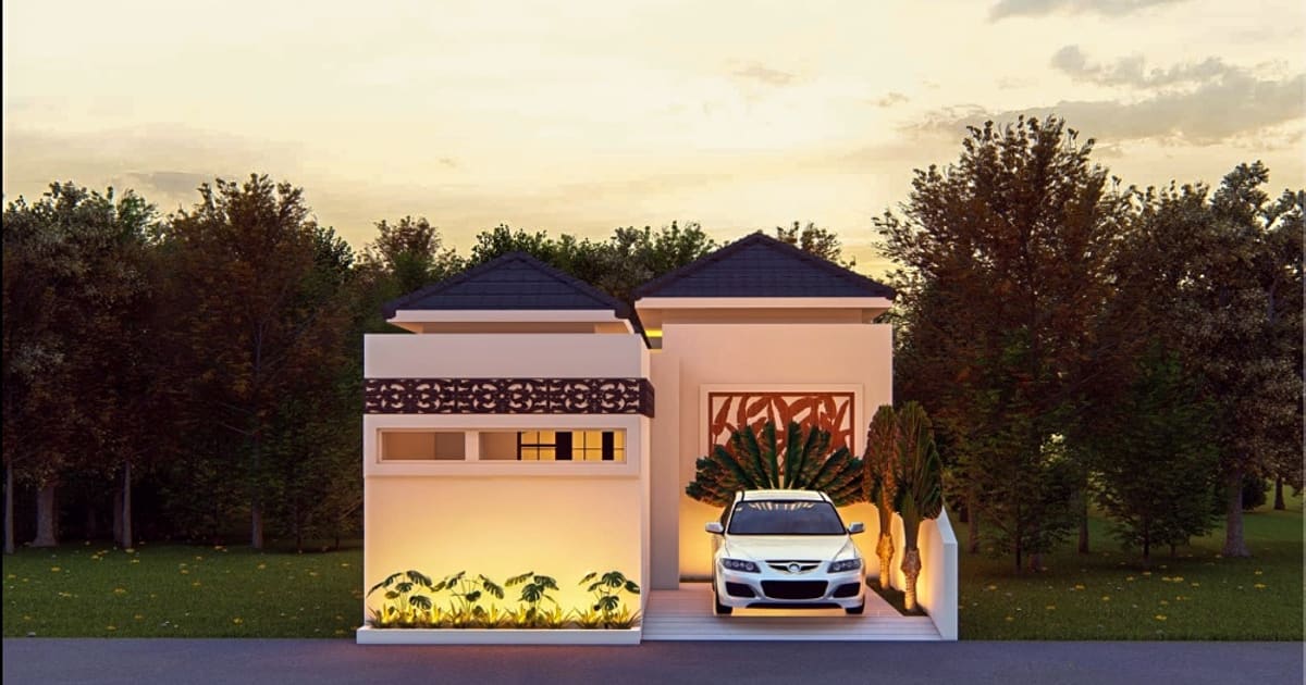 Vila Hak Milik Villa Tropis Modern 2 Kamar Dengan Private Pool Di Ungasan in Ungasan