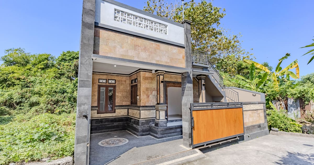 Freehold Property Balinese Minimalist 3br House In Batubulan in Gianyar