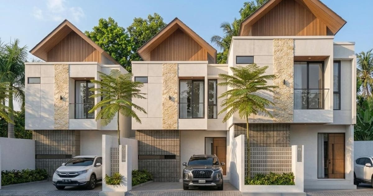 Properti Hak Milik Rumah Modern 3 Kt Dekat Sanur  in Denpasar Selatan
