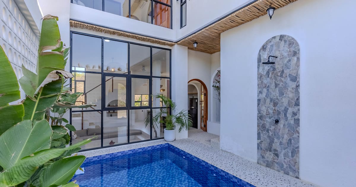 Freehold Property Sleek Mediterranean 2br Villa In Ungasan in Ungasan