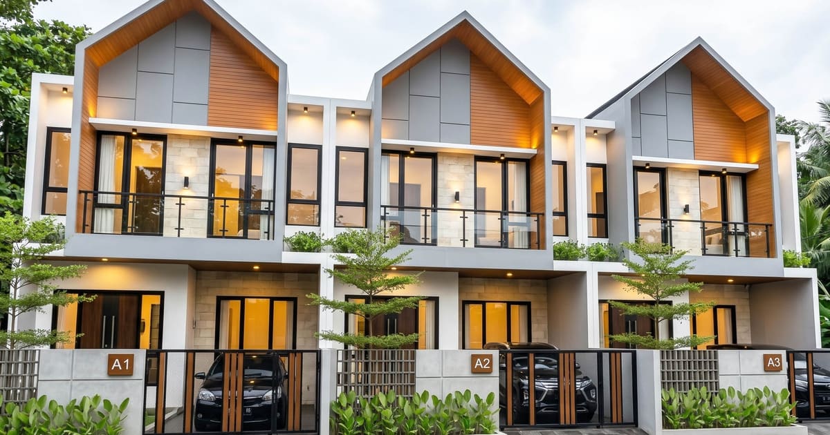 Properti Hak Milik Rumah Skandinavia Modern 3kt Di Jimbaran in Jimbaran