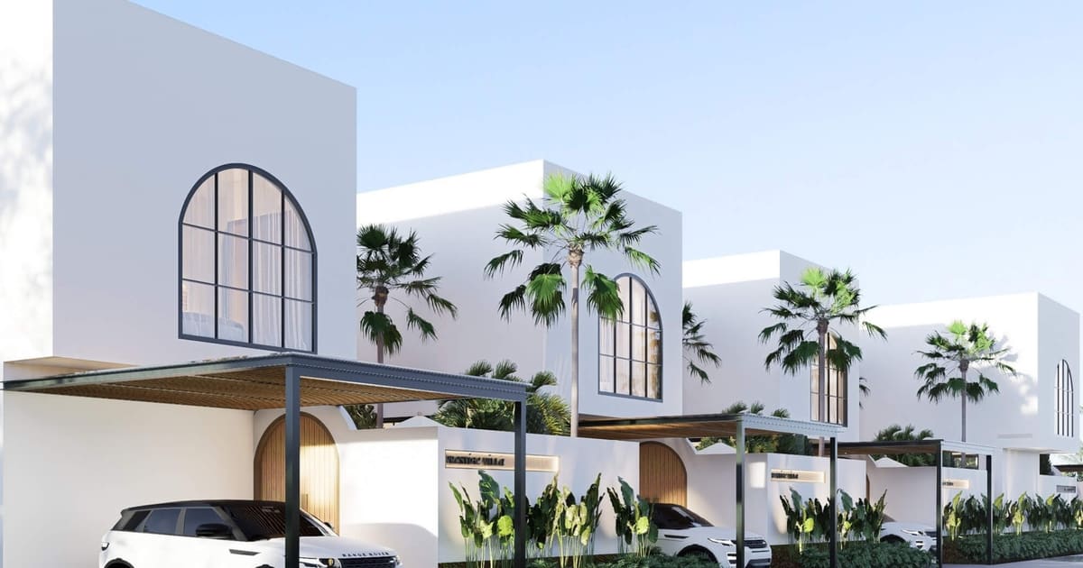 Vila Hak Milik Villa Mediterania Eksklusif 4 Kamar Tidur Dengan Kolam Renang Pribadi Di Ungasan in Ungasan