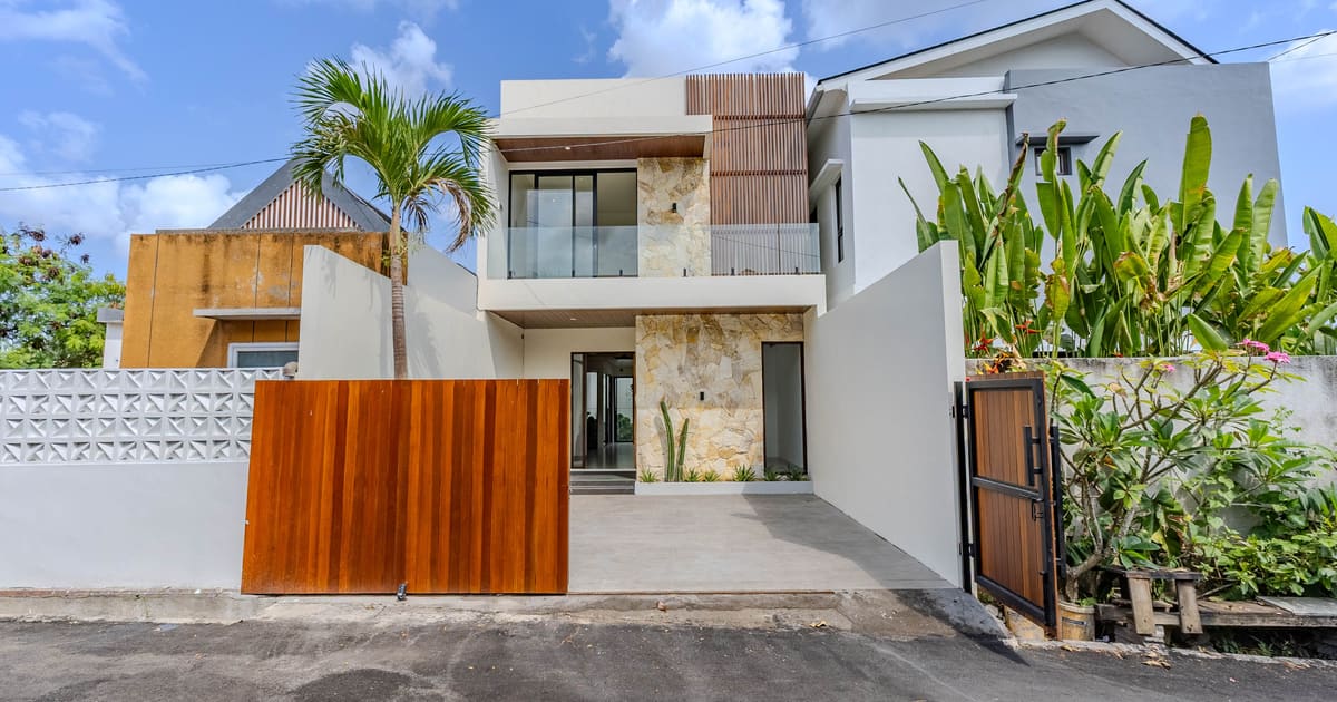 Properti Hak Milik Rumah Modern 3kt Dengan Material Premium Di Dalung in Dalung