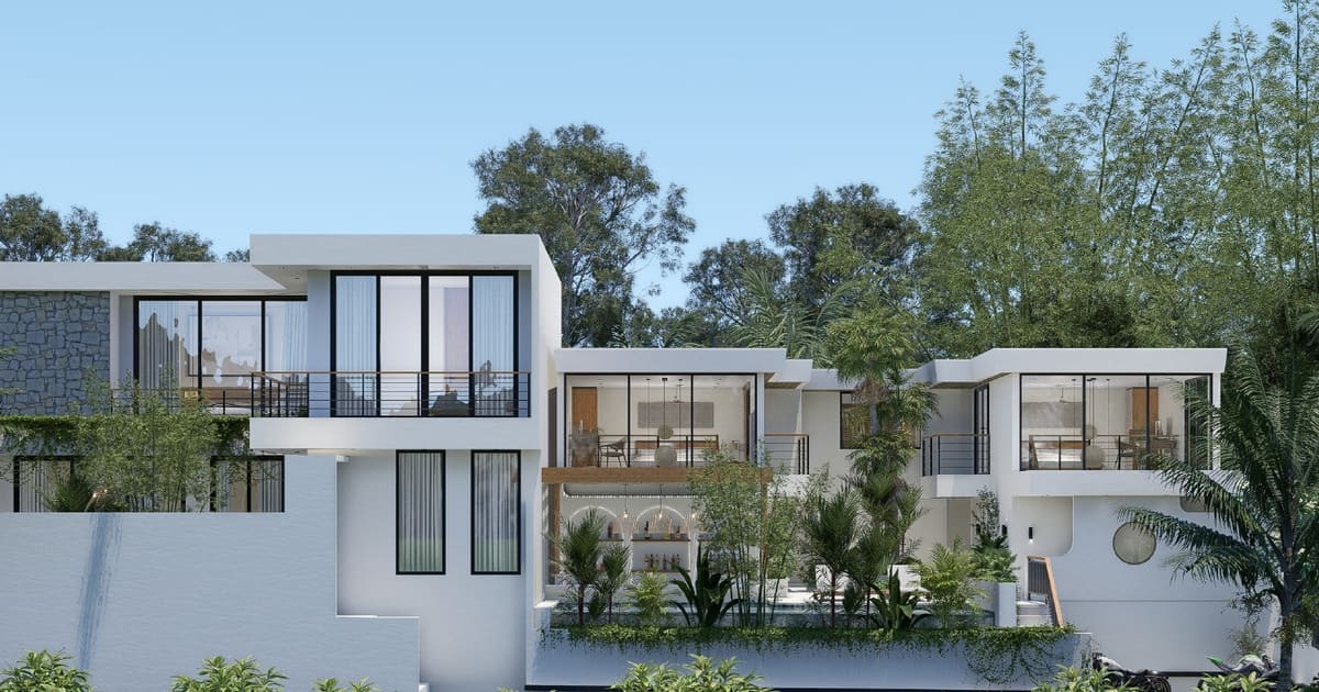 Leasehold Villa Modern Tropical 1 Br Loft Villa In Jimbaran in Balangan