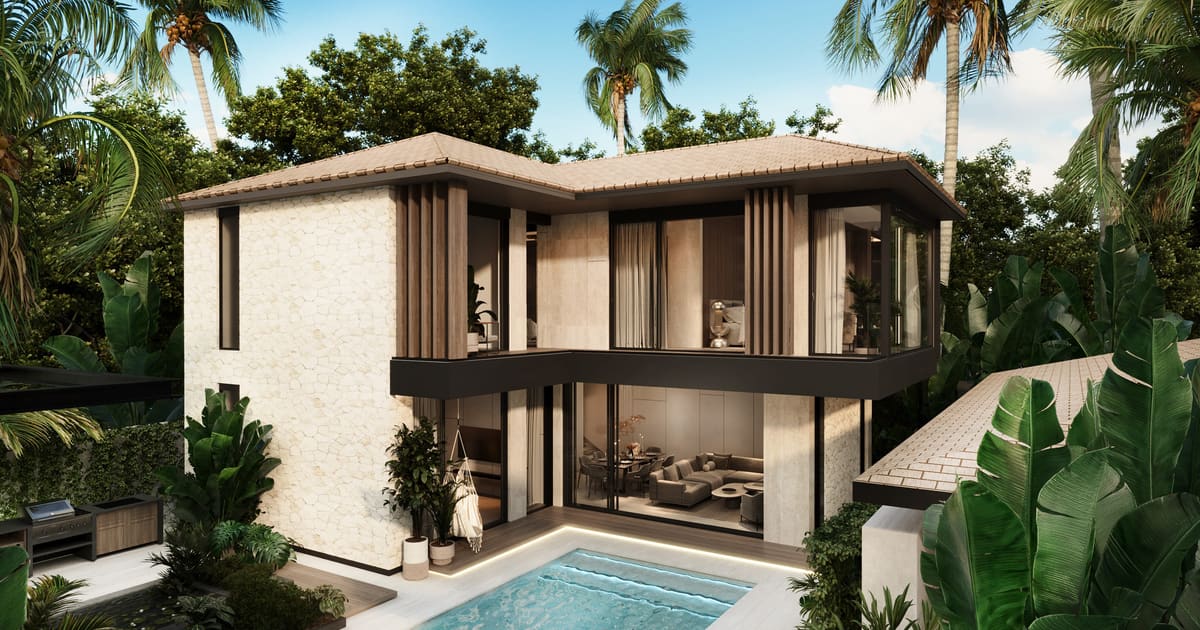 Leasehold Villa Grand 5-Bedroom Private Pool Estate At Seminyak in Seminyak