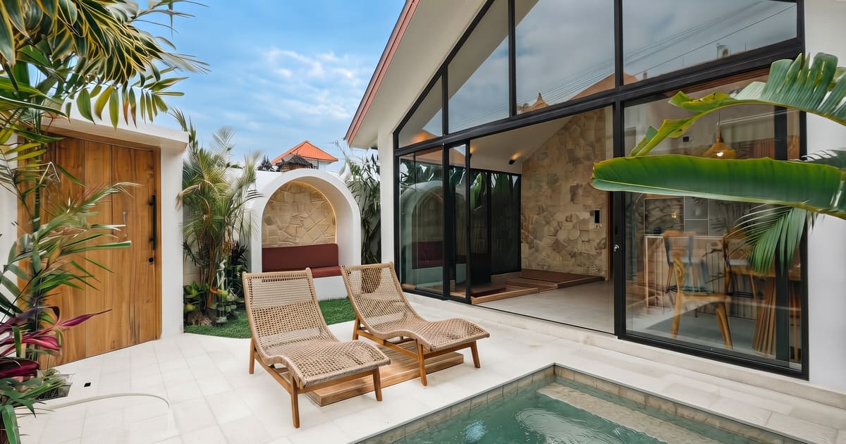 Leasehold Villa Modern Tropical 1-Bedroom Villa With Private Pool – Off-Plan in Ungasan