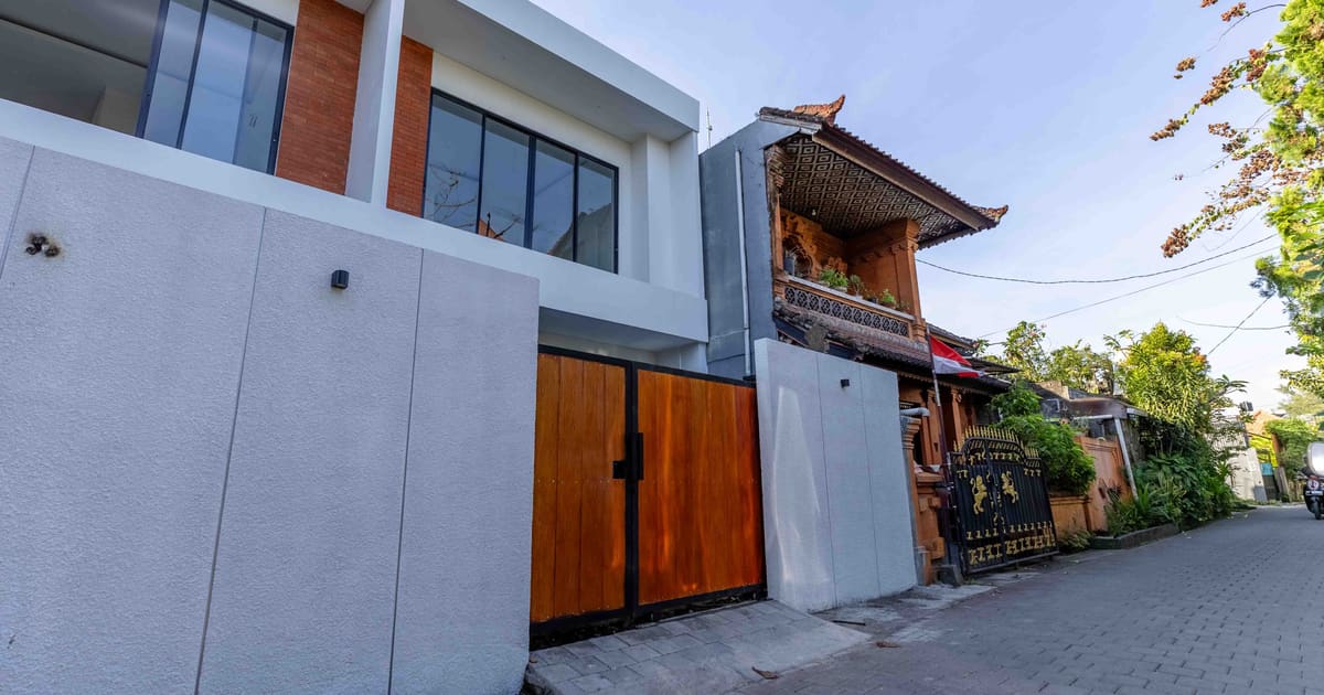 Rentals Modern Minimalist 1 Br House In Canggu in Canggu