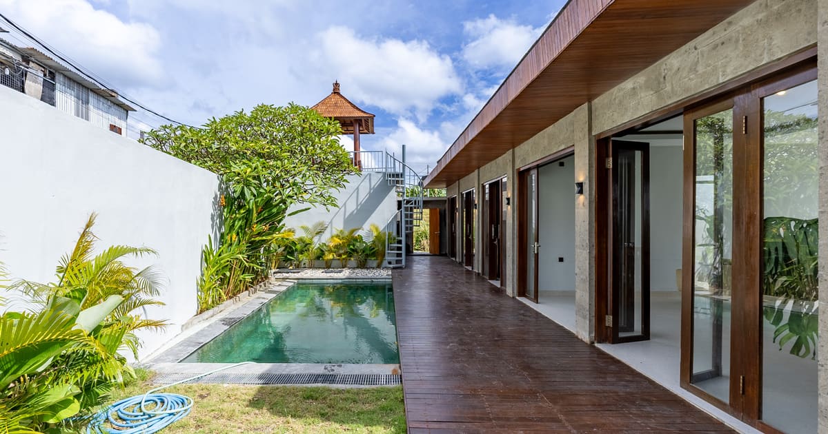Rentals Balinese Modern Villa With Rooftop In Tumbak Bayuh in Canggu
