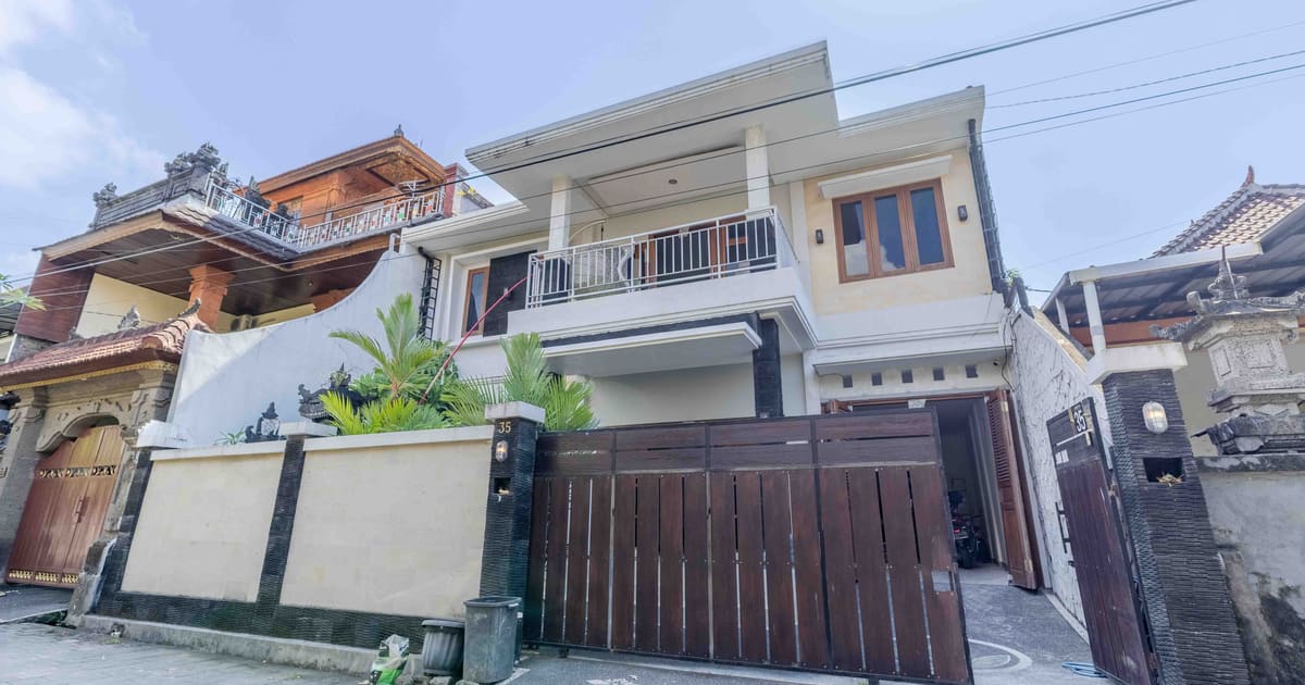 Freehold Property Modern Minimalist With A Balinese Touch 5 Br In East Denpasar in Denpasar Timur