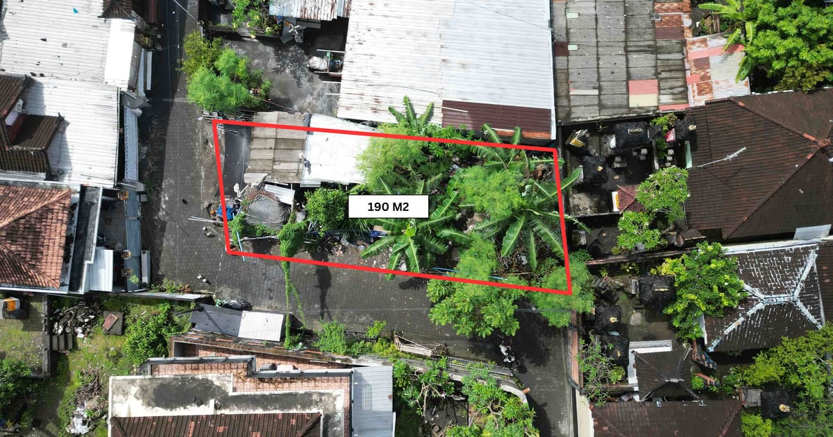 Freehold Land Land 1.9 Are In West Denpasar in Denpasar Barat