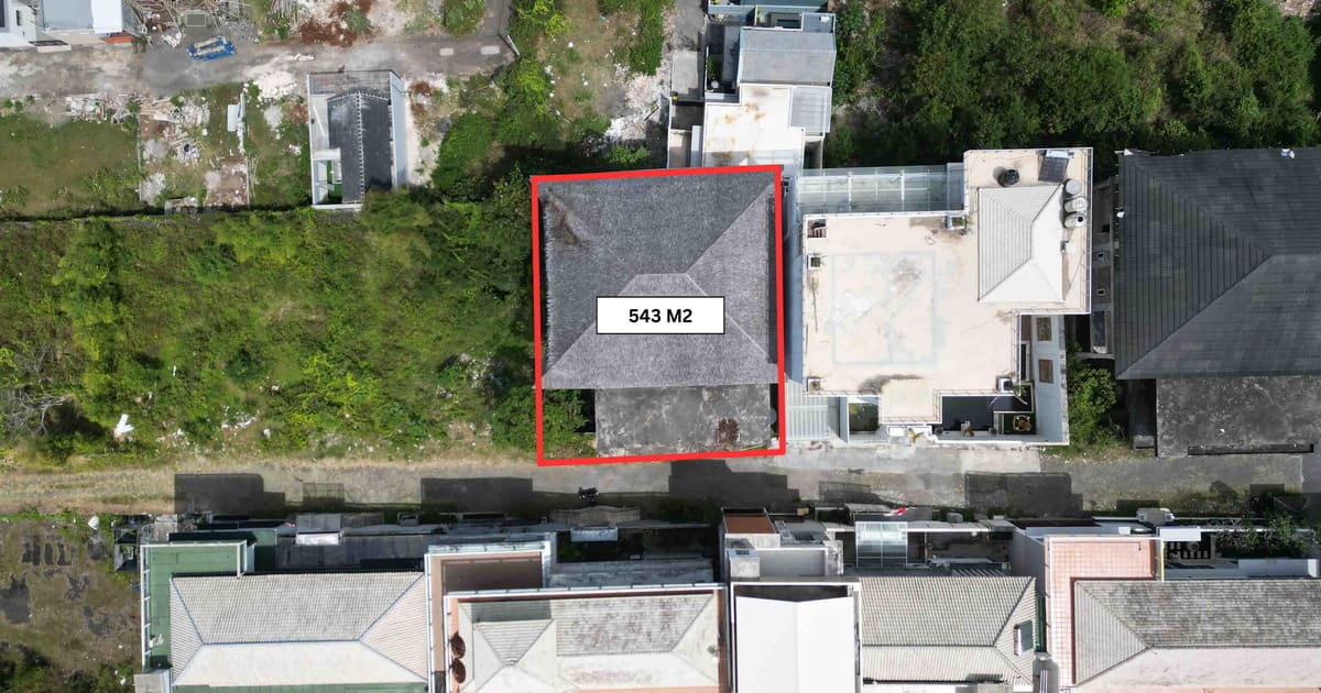 Freehold Land 5.4 Are Land In Goa Gong in Jimbaran