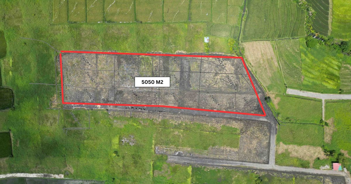 Freehold Land Beachview Land Plots In Kedungu in Kedungu