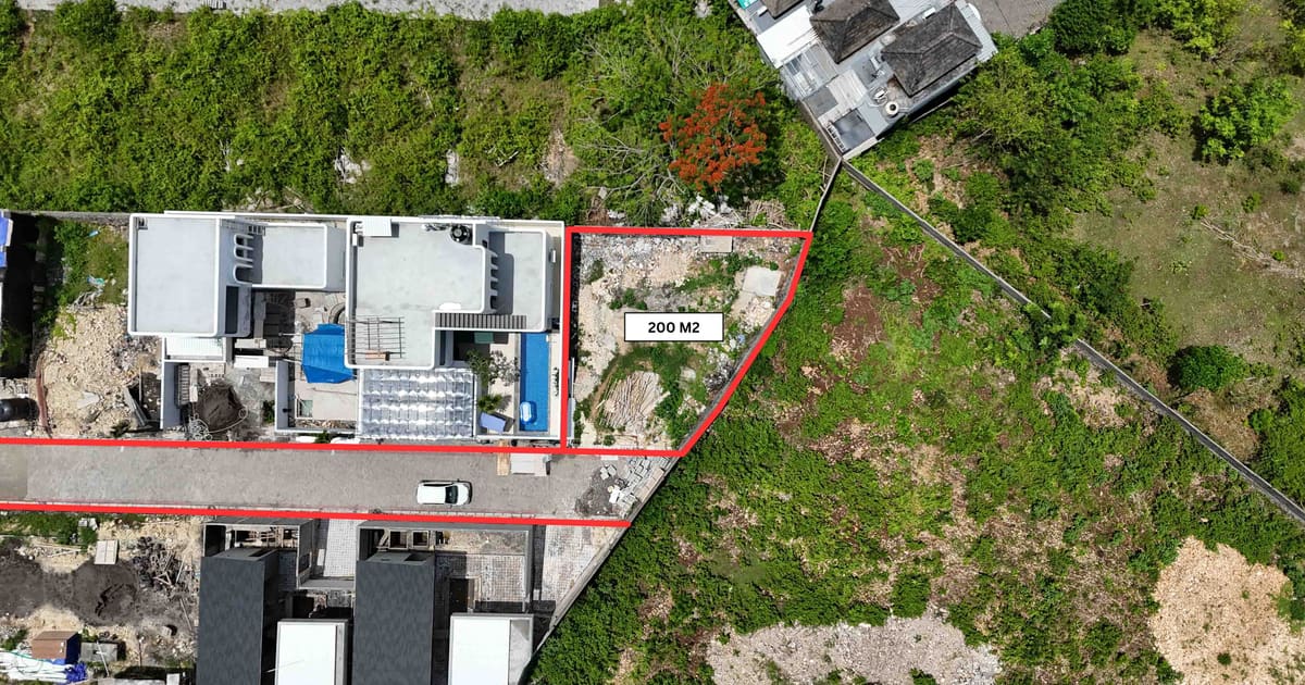 Freehold Land 200 Sqm Residential Land For Sale In Nusa Dua – Prime Location In Dharmawangsa Street in Nusa Dua