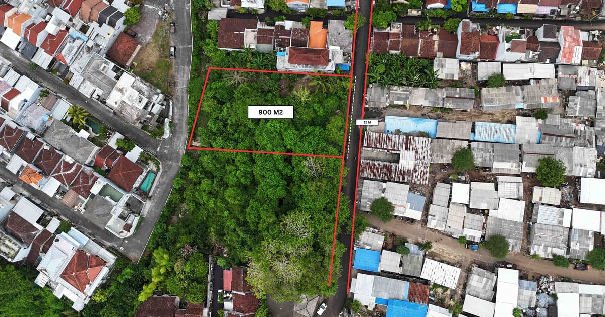 Freehold Land 900 Sqm Freehold Land For Sale In Jimbaran – Premium Residential Area Near Taman Giri in Nusa Dua
