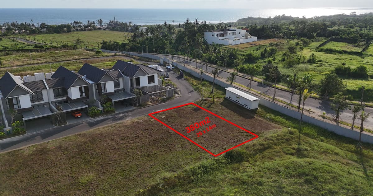 Tanah Hak Milik Kavling Luas Di Kedungu – Akses Pantai Sekitar 1 Menit in Kedungu