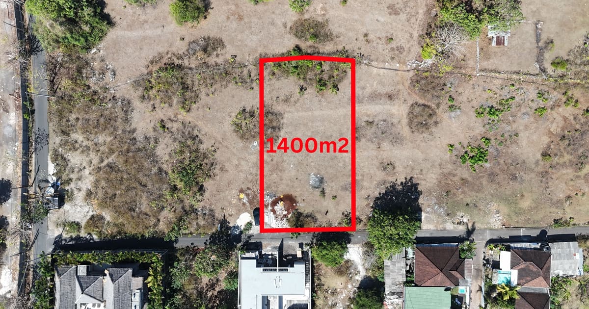 Freehold Land 14 Are Tourism-Zoned Land For Sale In Balangan in Balangan