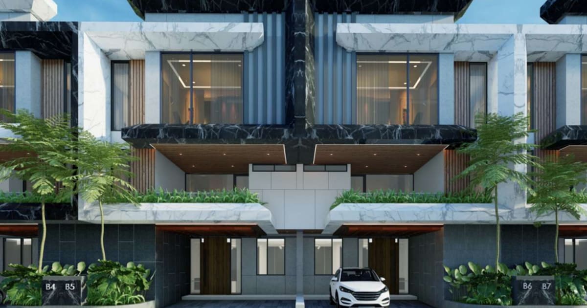 Freehold Property Luxurious 3br Cluster House In Central Kuta in Kuta