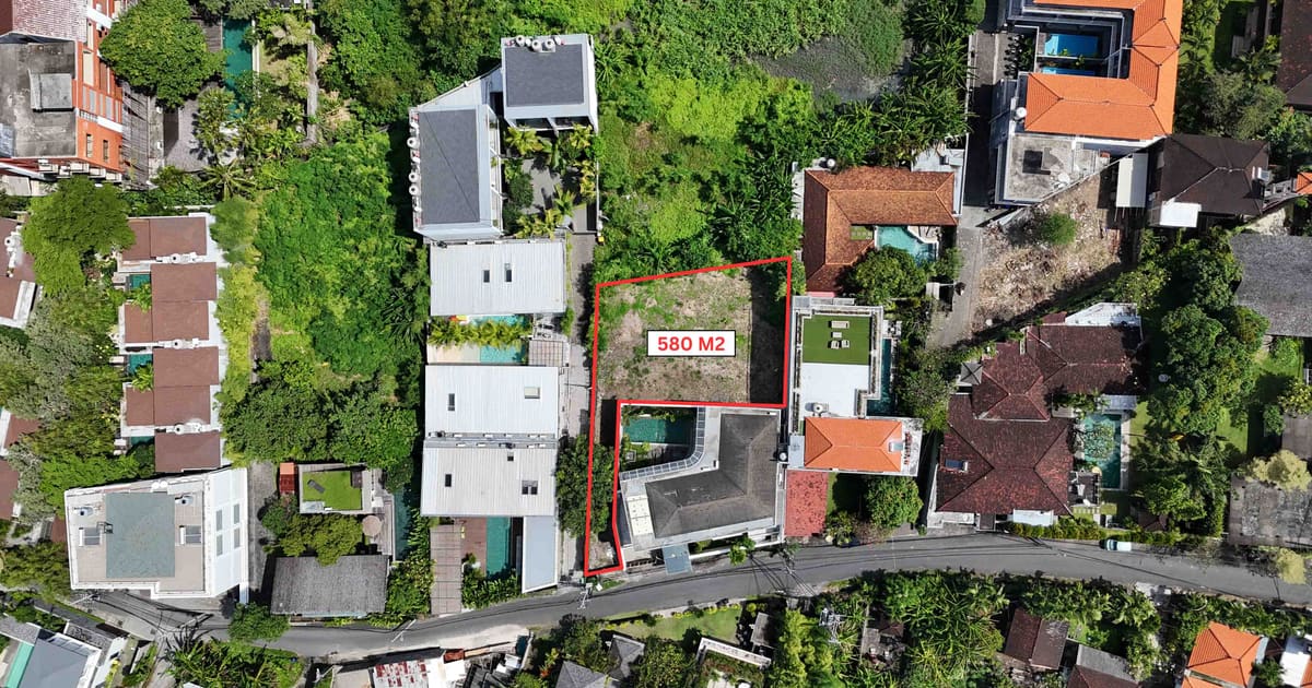 Freehold Land Rare 6 Are Land In Berawa in Canggu