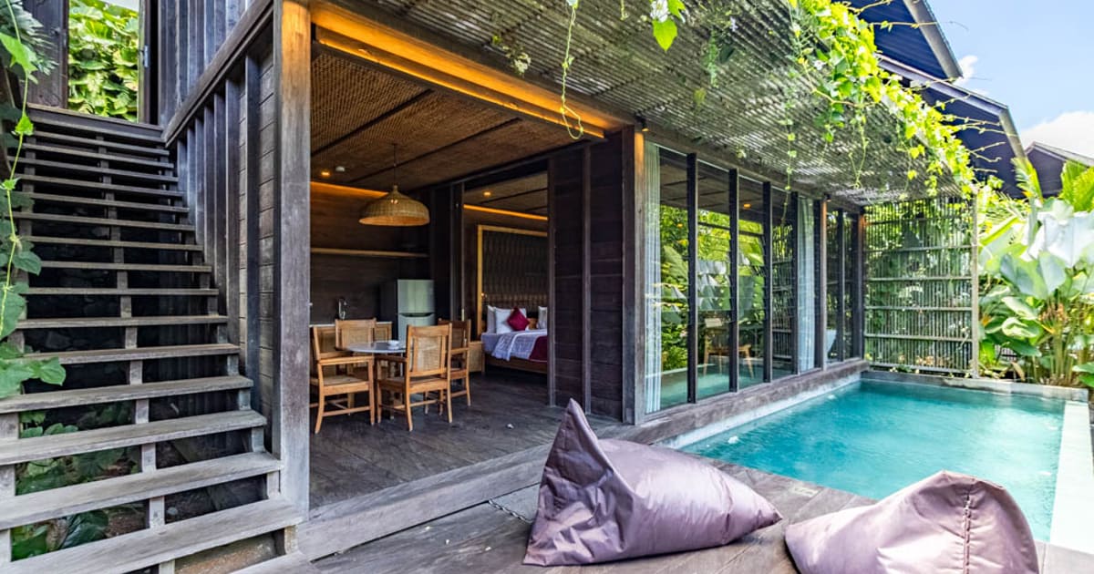 Freehold Property Traditional Wooden Design 2br Villa In Ubud in Ubud