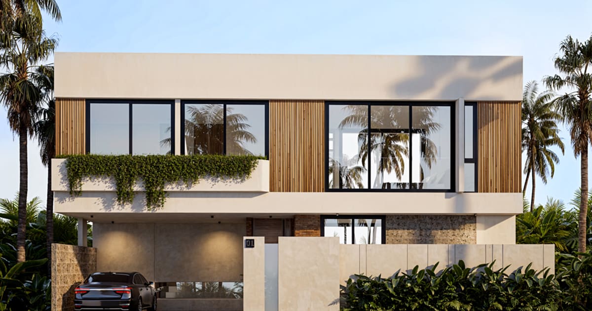 Freehold Villa Contemporary Modern Villa In East Denpasar in Denpasar Timur
