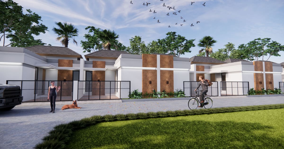 Properti Hak Milik Rumah Modern 2br Di Denpasar Timur in Denpasar Timur