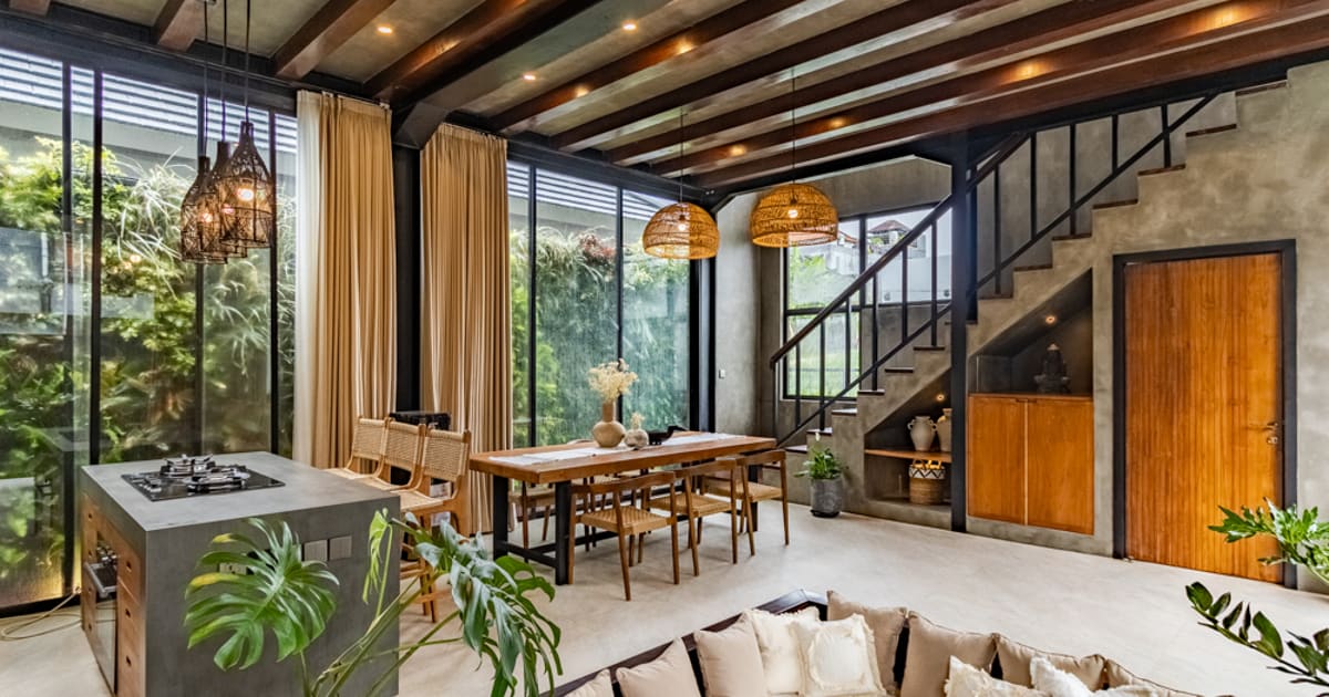 Leasehold Villa Modern Contemporary 2br Villa In Canggu in Canggu
